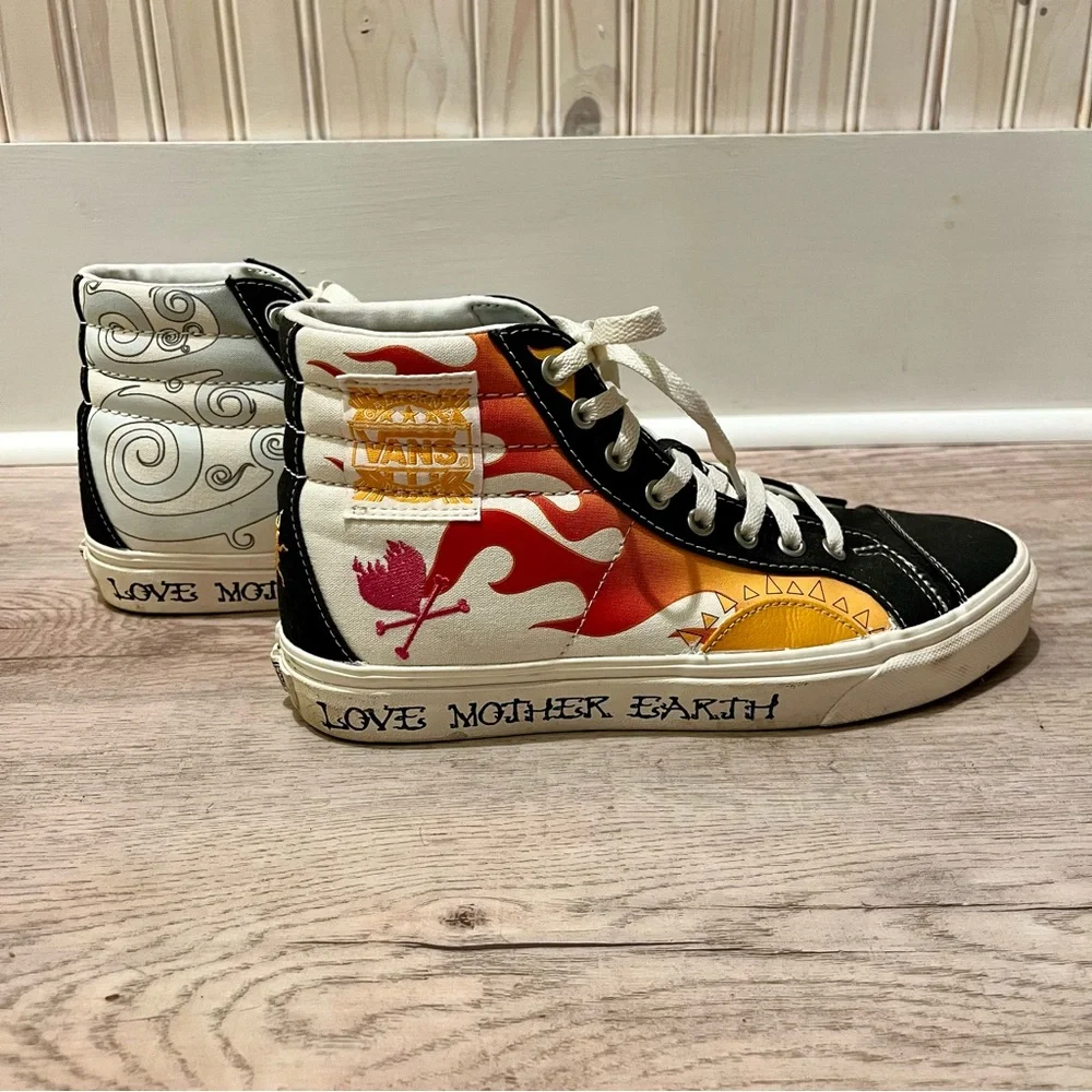 Vans Earth Elements Style 238 Hi Top Men’s Skate Shoes Sneakers - Picture 3 of 15